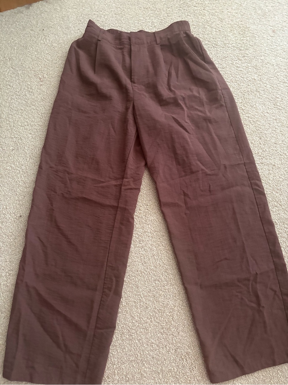 Women’s Relaxed Fit Brown/rust Pants